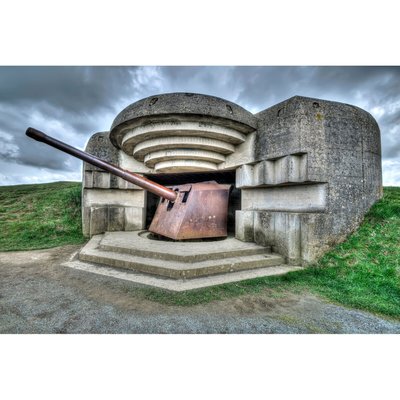 Tableau Sur Toile Batterie De Longues-sur-mer CLASSIQUE INTEMPOREL CEANOTHE
