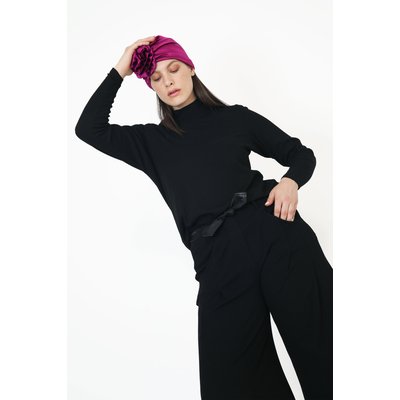 Pull col cheminée en cote unie JEAN-MARC PHILIPPE