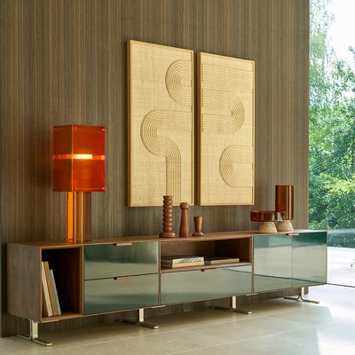 Kastenelement Aldon mit Fach und lackierten Schubladen AM.PM