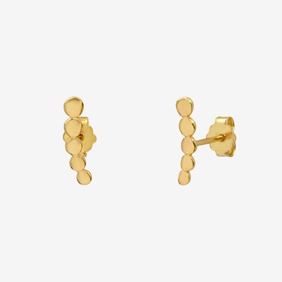 Paire de boucles d'oreilles Doré  ROBBY CAROLINE NAJMAN