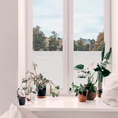 Adhésif décoratif pour vitres Traits discontinus ART FOR THE HOME