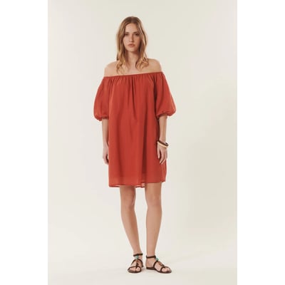 Robe courte épaules dénudées SENECA BENOA