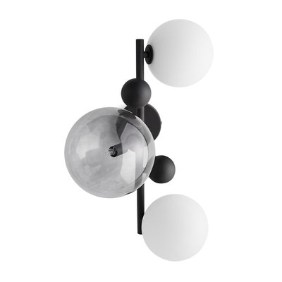 Wandleuchte Bullesco, Glas und Metall AM.PM