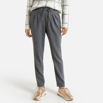 Recycled Flannel Look Trousers, Length 27.5" ANNE WEYBURN