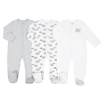 Lot De 3 Pyjamas D'été Pour Bébé 1 Mois Ou Poupée Reborn 50cm - Bon état Occasion