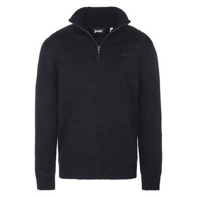 Half Zip High Neck Jumper SCHOTT