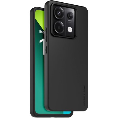 Coque Redmi note 13 Pro 5G semi-rigide noir MADE FOR XIAOMI