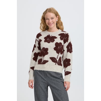Pull en maille manches longues B.YOUNG