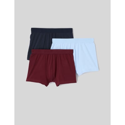 Lot de 3 boxers unis BZB