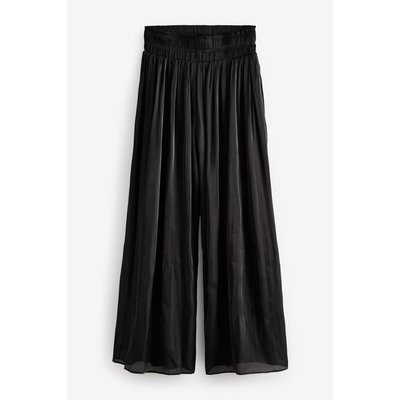Pantalon large effet métal liquide NEXT