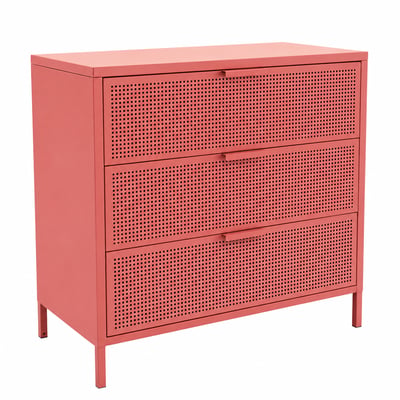 Commode 3 tiroirs, métal, JOEN NORDLYS