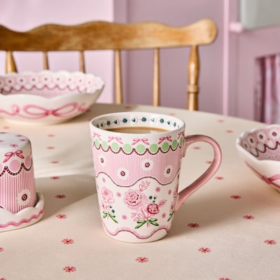 Spitalfields Silk Stanley Mug CATH KIDSTON