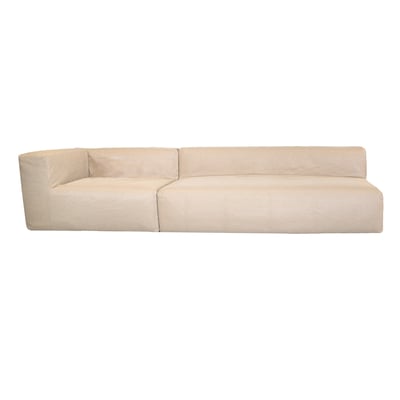 Canapé de jardin exérieur modulable, déhoussable MX HOME