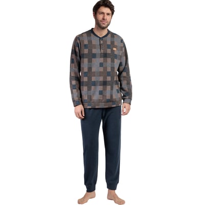 Pyjama pantalon top manches longues Rectangles Antonio Miro ADMAS