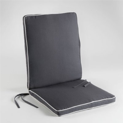 Coussin de fauteuil bicolore Collection Garden DOUCEUR D'INTÉRIEUR
