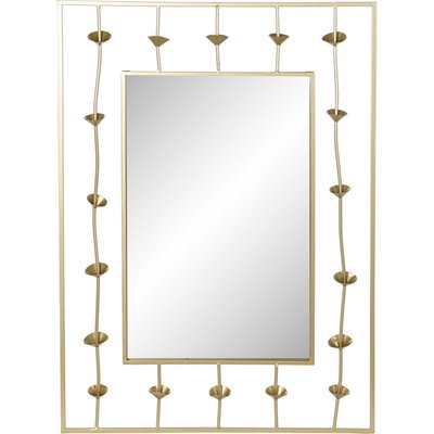Miroir en métal floral, collection Chic RECOLLECTION