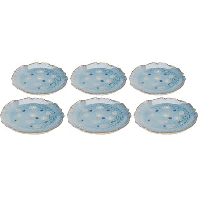 Lot de 6 assiettes à dessert, MINA KARE DESIGN