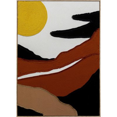 Tableau 3D Artistic Sunrise 73x113cm KARE DESIGN