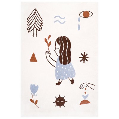 Tapis enfant design LOVE NATTIOT