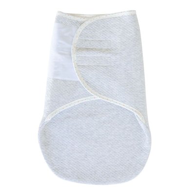 Couverture emmaillotage câlin gris DOMIVA