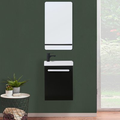 Ensemble lave-mains + miroir + robinet NEVADA MOB IN