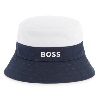 Bob réversible en coton BOSS KIDSWEAR