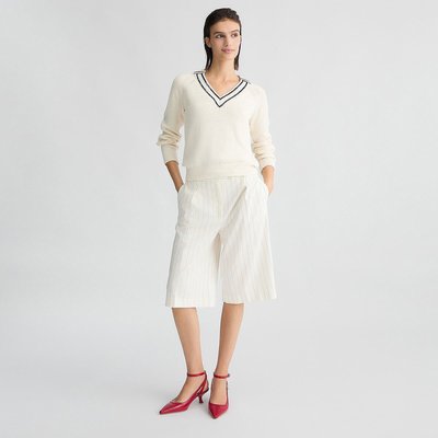 Pull blanc en pur coton LIU JO