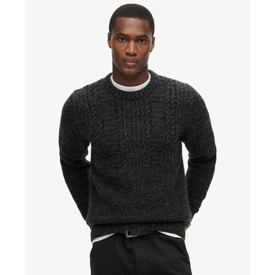 Pull en maille torsadée Jacob SUPERDRY