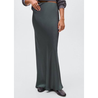 Jupe longue satinée MANGO TEEN