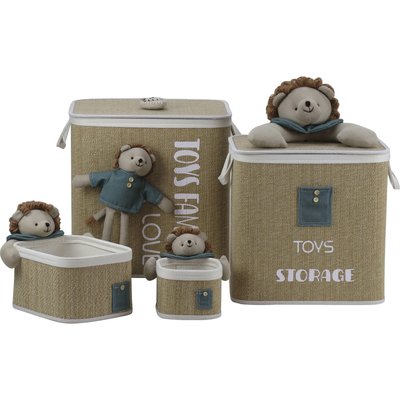 Panier linge coton tressé  pour intérieur chic RECOLLECTION