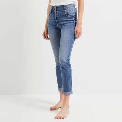 Jean raccourci taille haute GRAIN DE MALICE