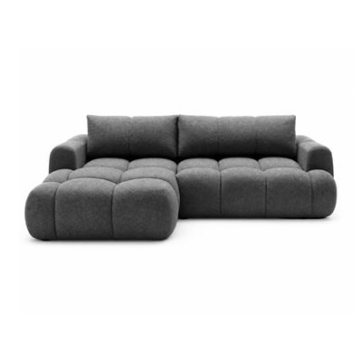 Canapé d'angle gauche 4 places convertible, YULIN BEST MOBILIER