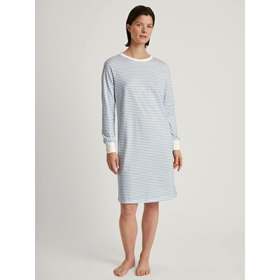 Chemise de nuit à manches longues manches longues Coton COTTON STRIPES CALIDA
