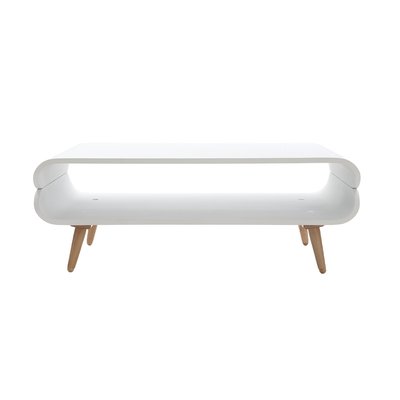 Table basse scandinave rectangulaire en bois L118 cm TAKLA MILIBOO
