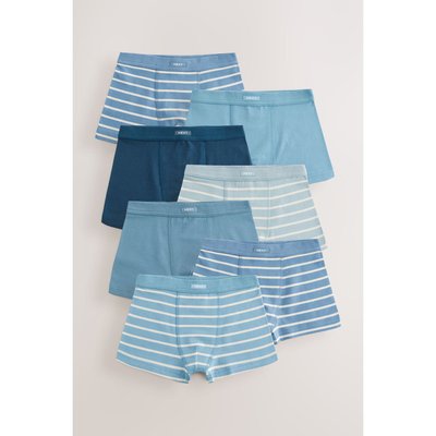 Boxers doux à taille contrastante, lot de 7 NEXT