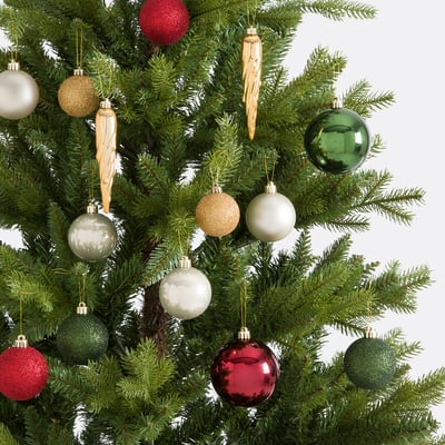 Caspar Box of 33 Christmas Bauble Decorations LA REDOUTE INTERIEURS