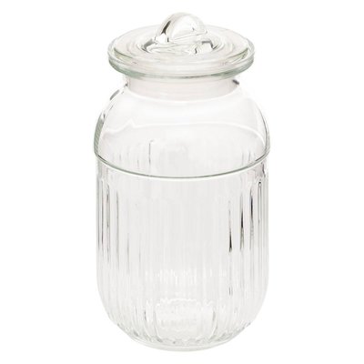 Bocal Lizo 1,5L cylindre en verre 5FIVE SIMPLY SMART