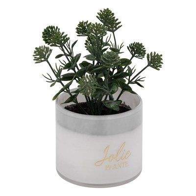 Plante artificielle en pot "Tayli" H18cm ATMOSPHERA
