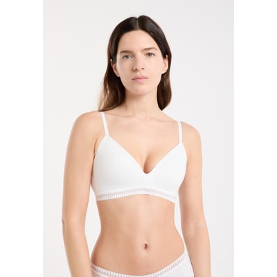 Soutien-gorge sans armatures coques fines en coton biologique HAPPILY ETAM