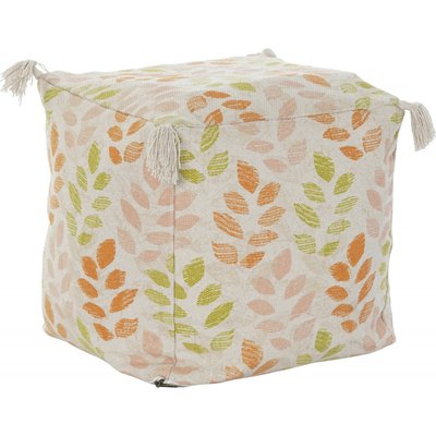 Pouf en coton, Shabby etnico grine RECOLLECTION