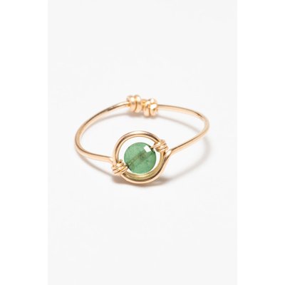 Bague Swan - Aventurine YAY PARIS