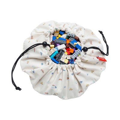Mini sac de rangement et tapis de jeu VOITURES PLAY&GO