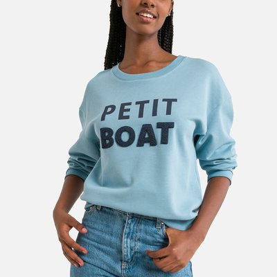 Sweat en molleton brossé PETIT BATEAU
