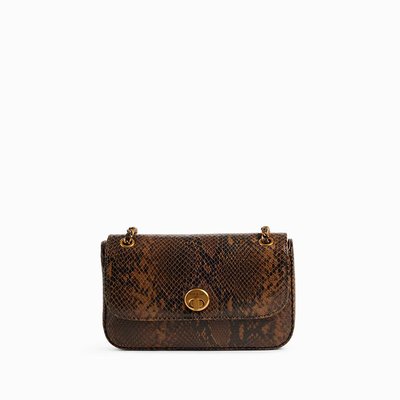 Sac besace à bandoulière en cuir MINI GRACE NAT & NIN