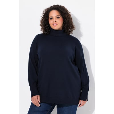 Pull col roulé, bords-côtes larges ULLA POPKEN