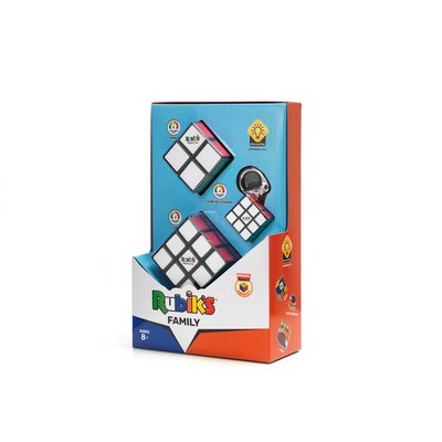 Coffret rubik's cube 3x3 + 2x2 + porte-clés SPIN MASTER
