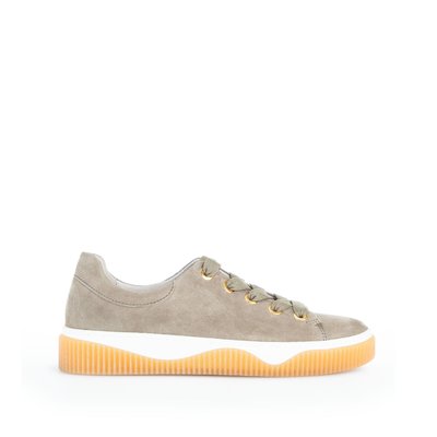 Baskets en cuir à talon compensé GABOR