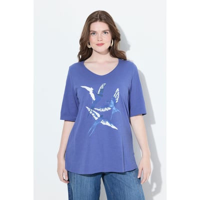 T-shirt motif hirondelles ULLA POPKEN
