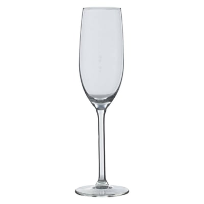 Lot de 6 flûtes à champagne en verre 16 cl ORPEA SECRET DE GOURMET