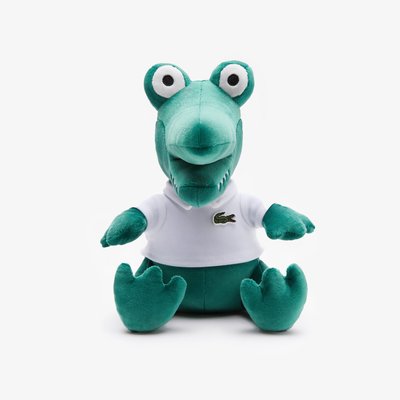 Peluche crocodile à polo siglé LACOSTE